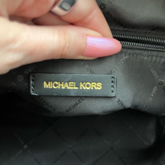 Michael Kors Kara Duffle Embossed Satchel Crossbody Bag - Picture 8 of 10